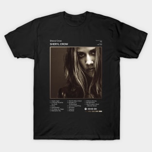 Sheryl Crow - Sheryl Crow Tracklist Album T-Shirt